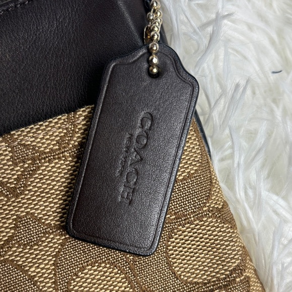 Coach Tan and Brown Crossbody Bag - Picture 5 of 12